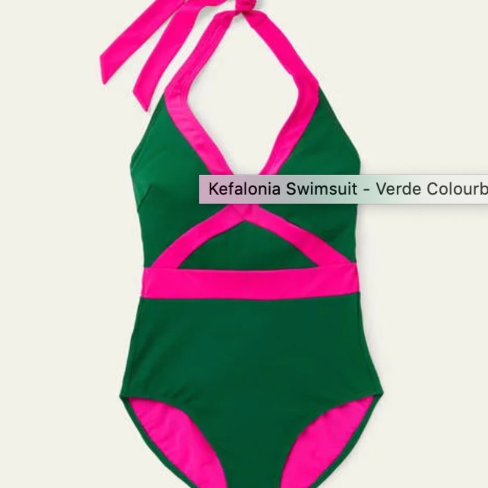 NWT Boden bathing suit. Size 12.